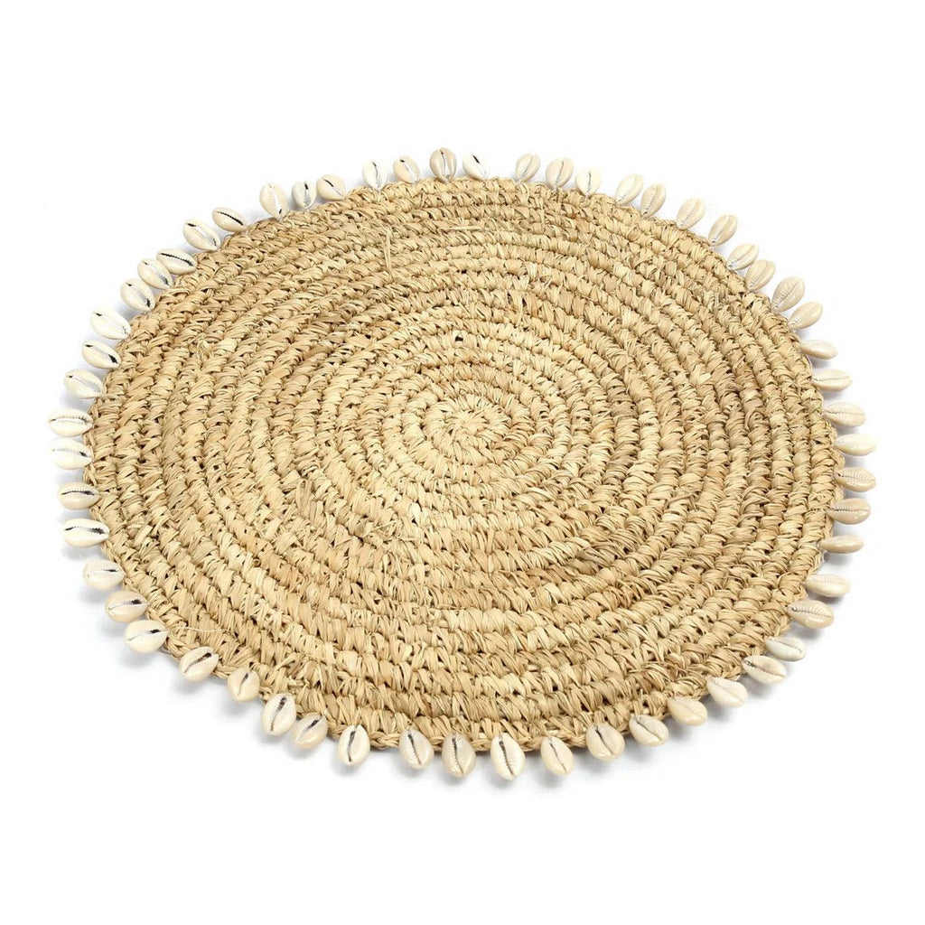 De Raffia Schelp Placemat
