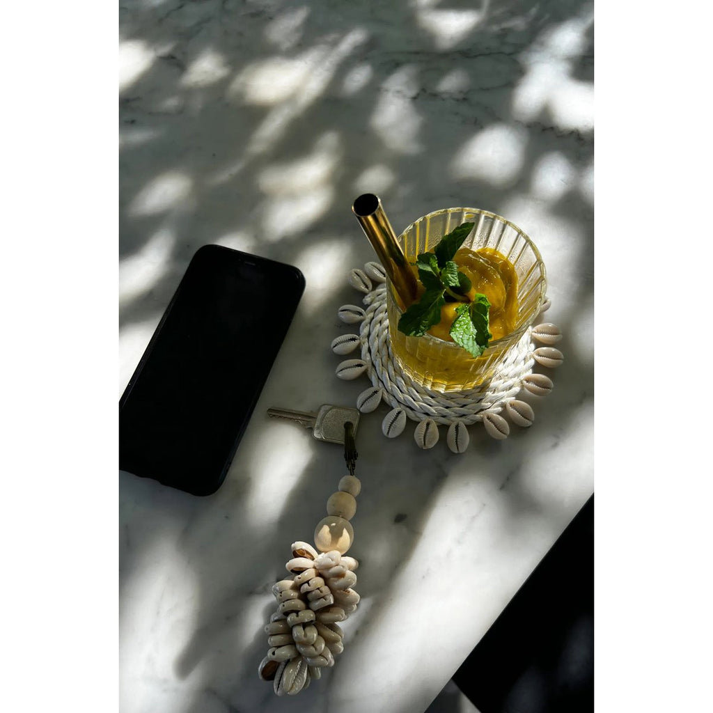 De Seagrass Shell Coaster