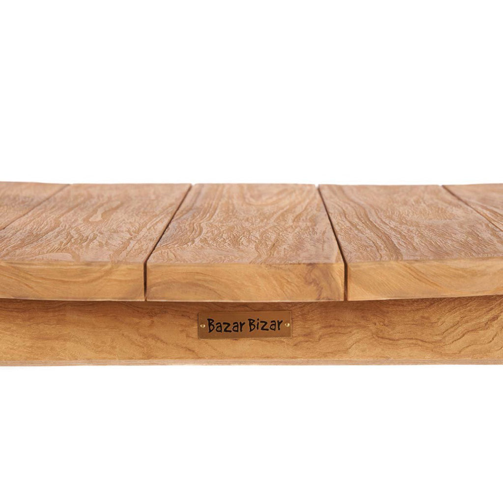 Nihi Sumba stoel van teakhout