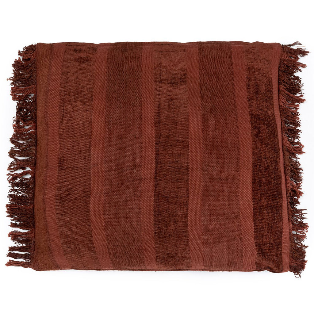 The Oh My Gee Kussenhoes - Bordeaux Fluweel - 60x60