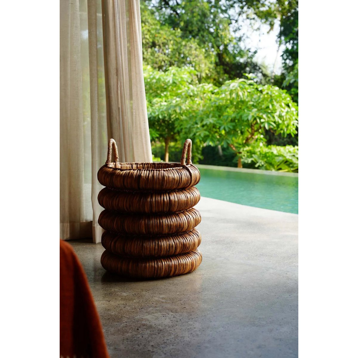 Chunky waterhyacint mand