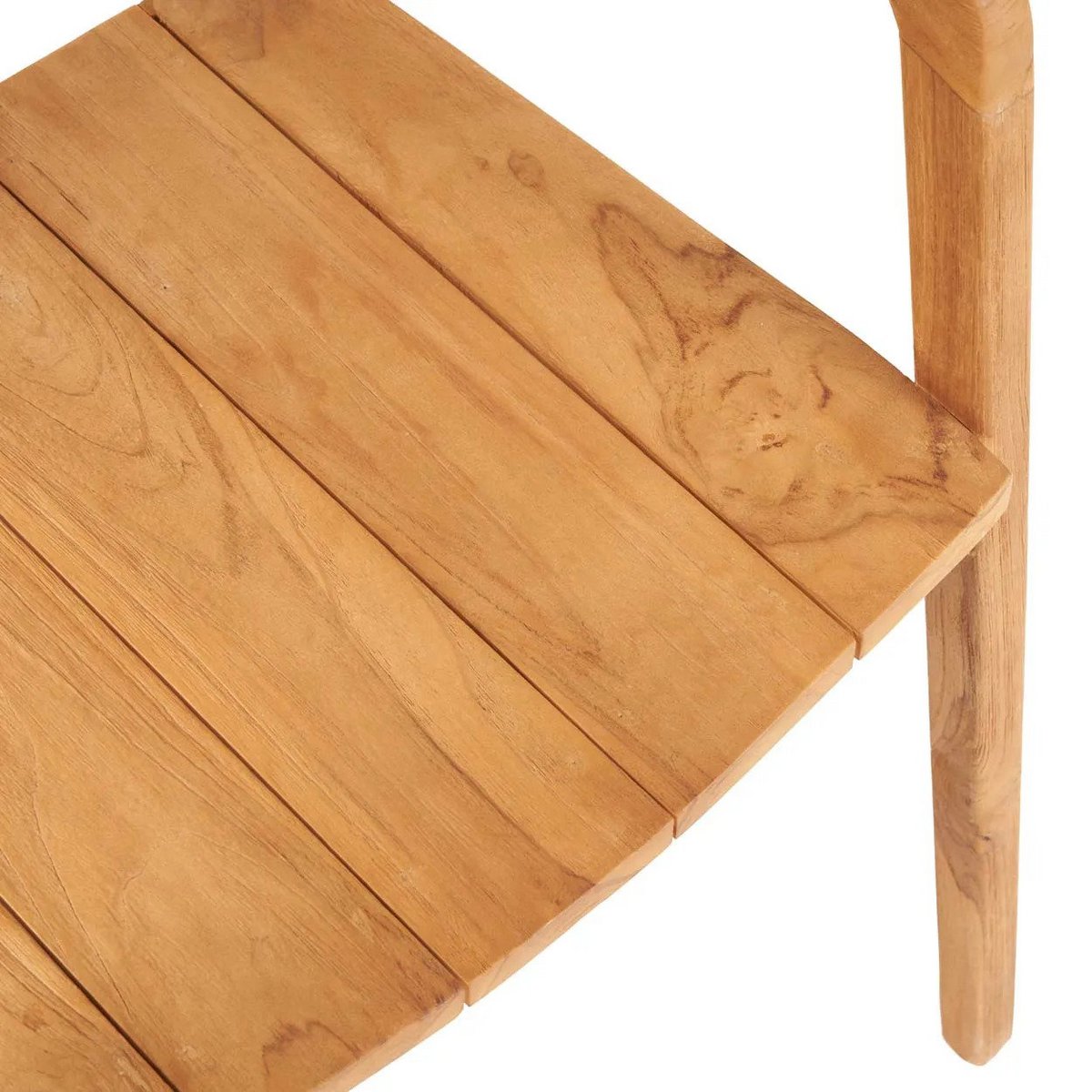 Nihi Oka stoel van teakhout