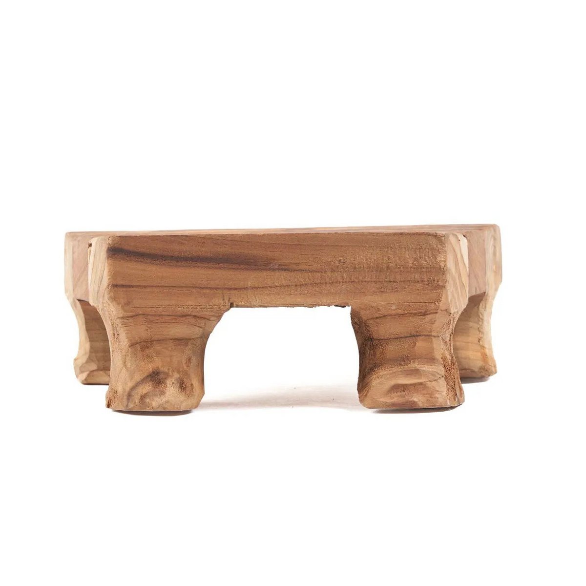 Dienblad natuurlijk teakhout