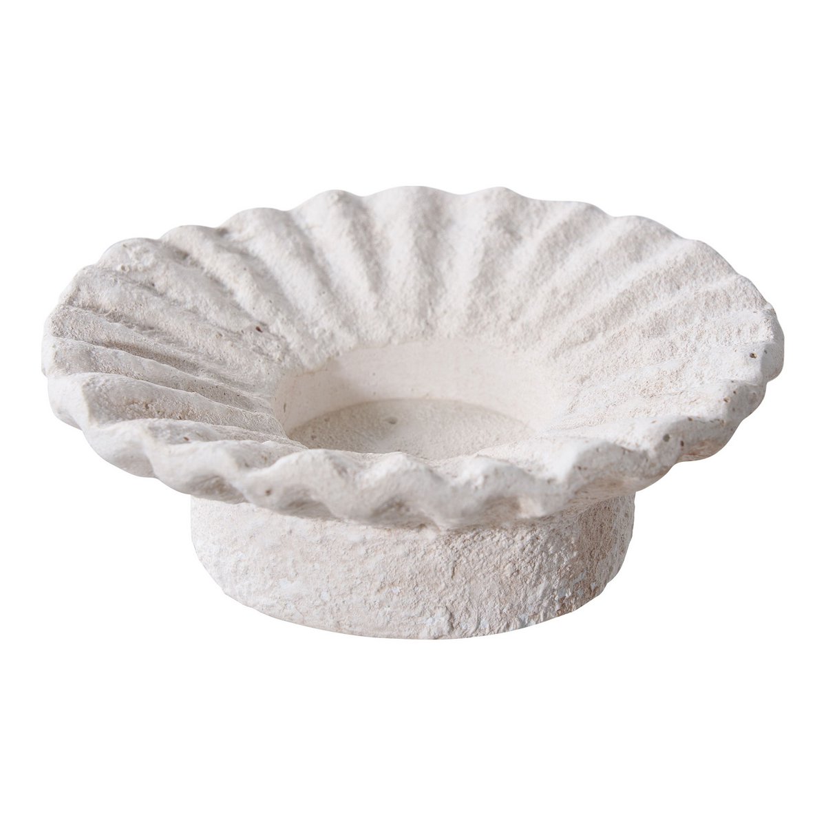 Witte Cement Kaarshouders - Set van 2