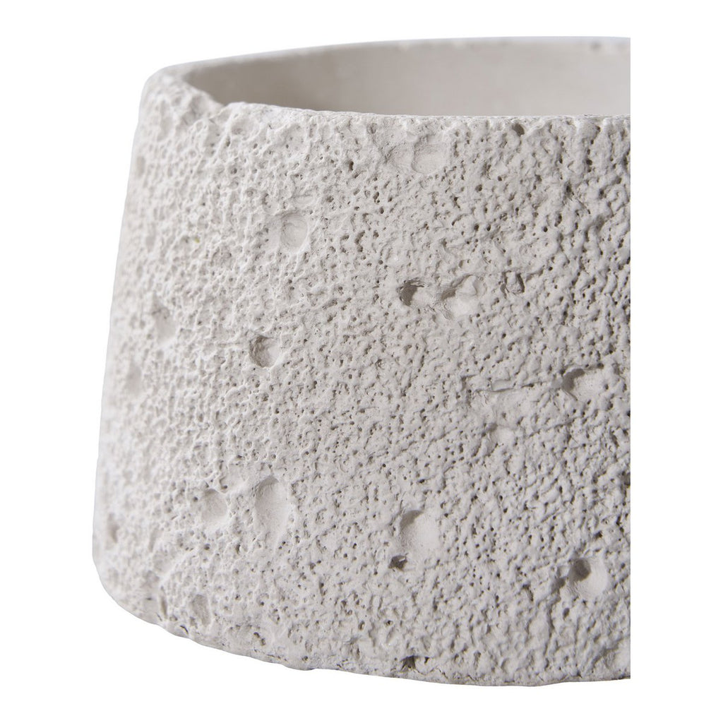 Grijze Cement Kaarshouders - Set van 2