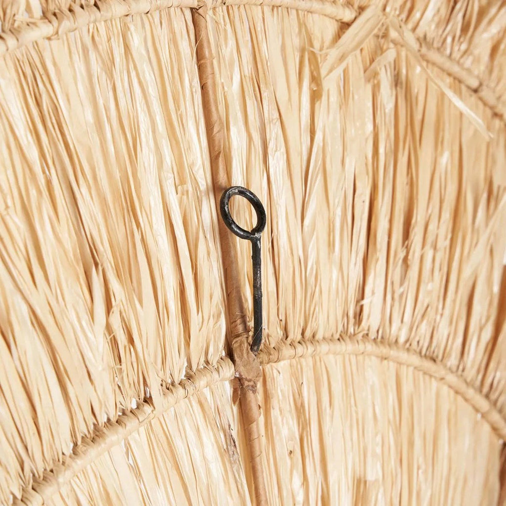 Sehseh wanddecoratie van sisal