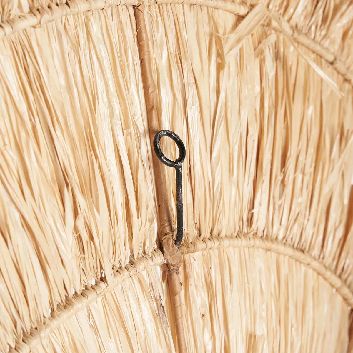 Sehseh wanddecoratie van sisal