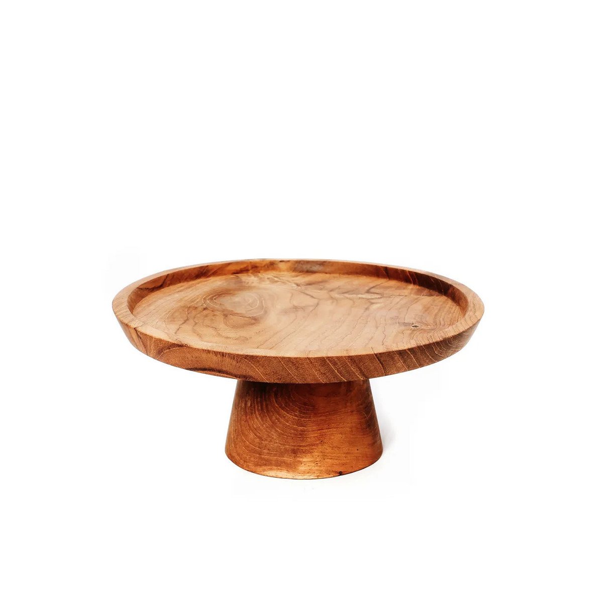 The Teak Root Cake Dish - 20x20 cm