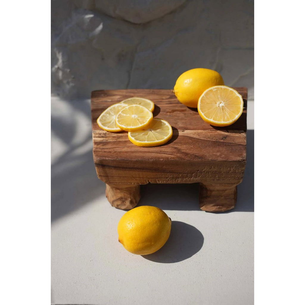 Dienblad natuurlijk teakhout