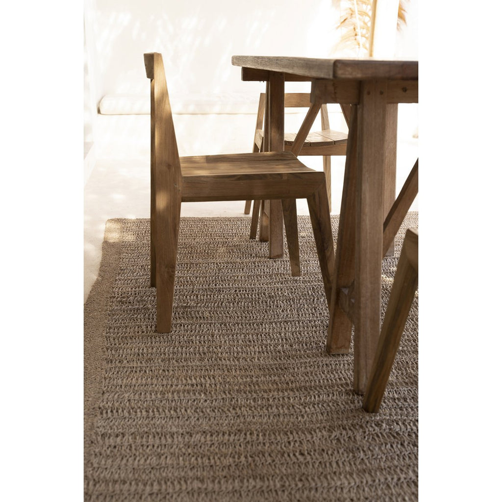 Teakhouten Stoel van Gerecycled Hout