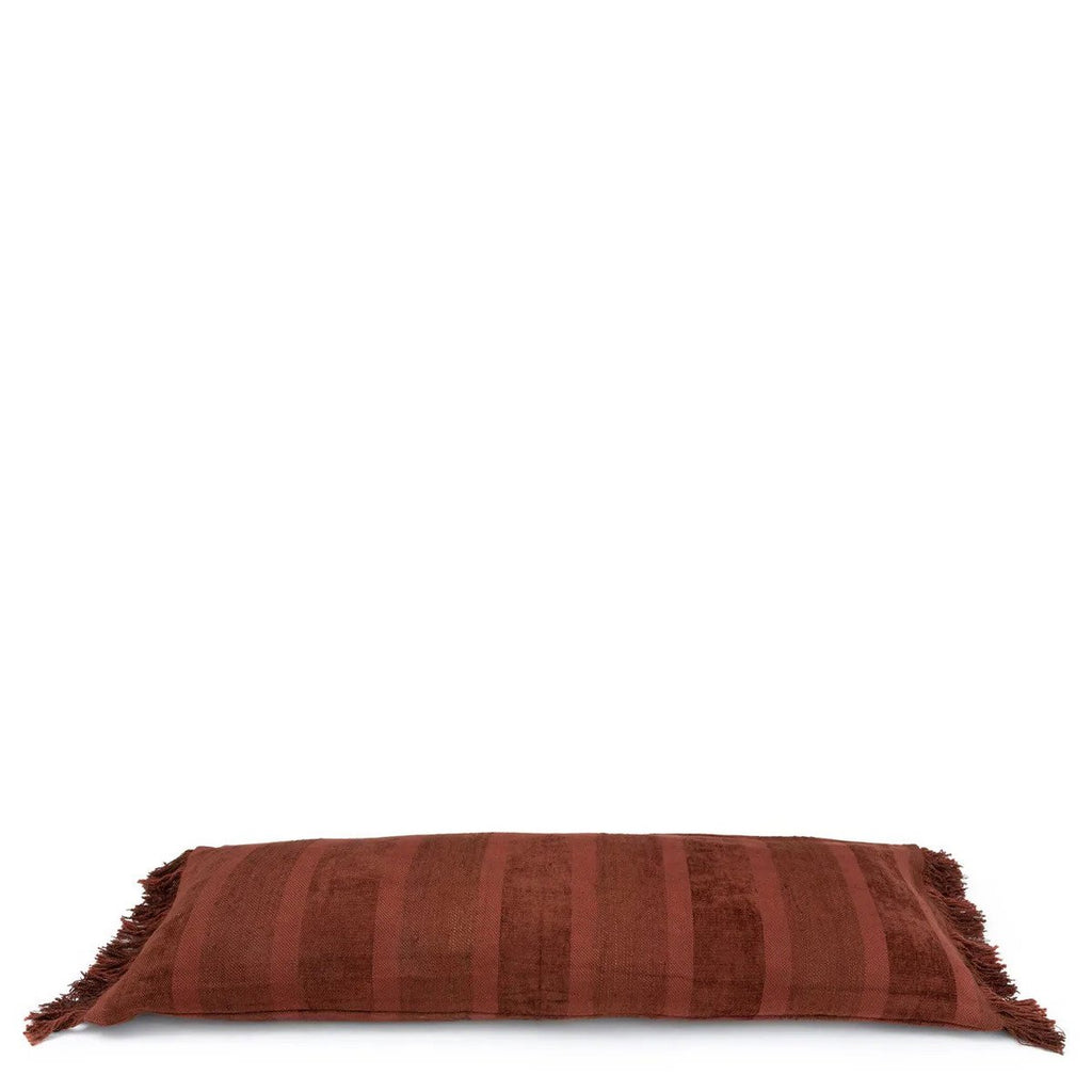 The Oh My Gee Kussenhoes - Bordeaux Fluweel - 35x100