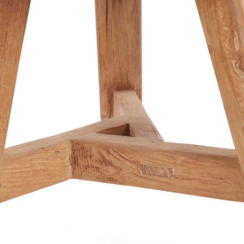 Noguchi kruk van teakhout