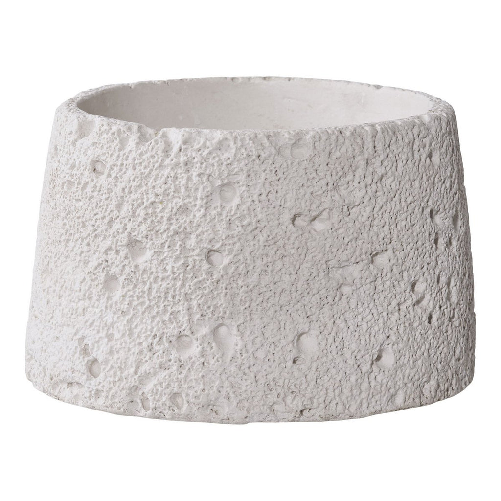 Grijze Cement Kaarshouders - Set van 2