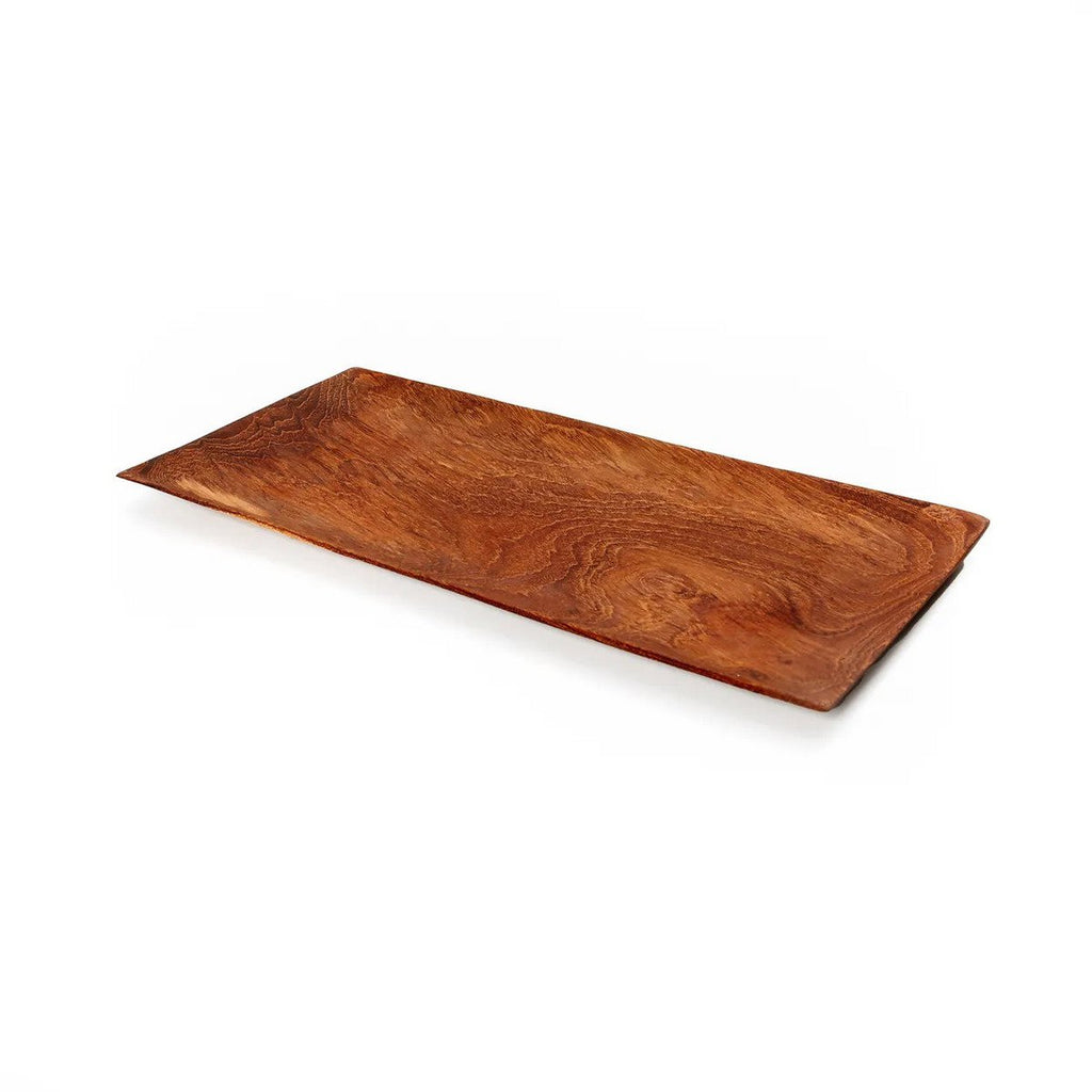 Teak Root Sushi Plate - 31x15 cm