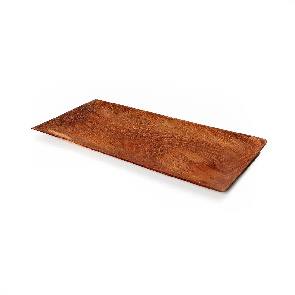 Teak Root Sushi Plate - 31x15 cm