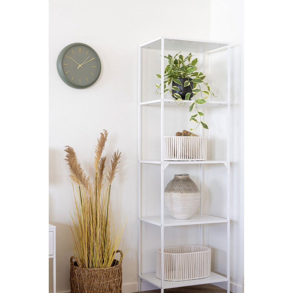 Keramische Vaas Wit/Groen