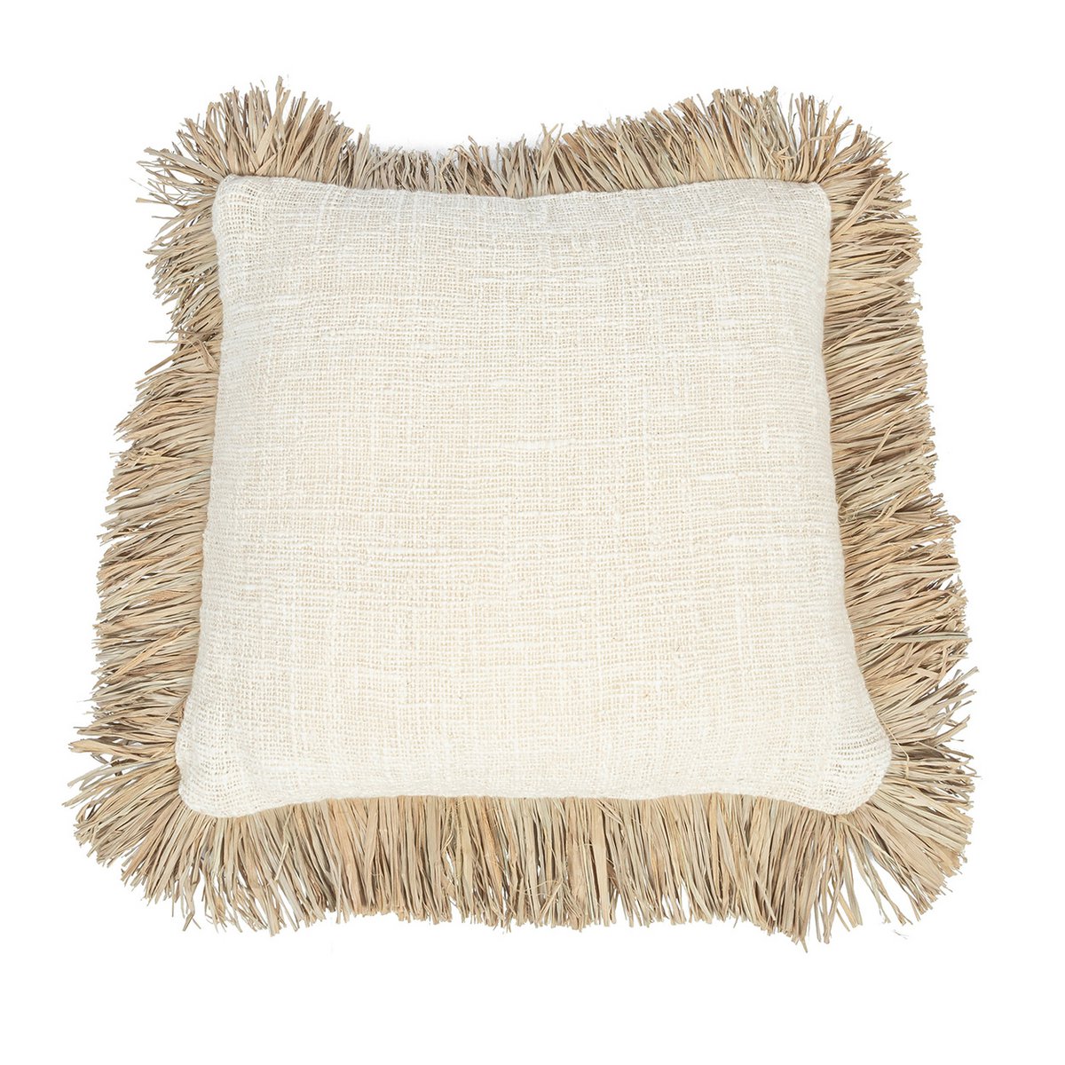 De Saint Tropez Kussenhoes - Natuurlijk Wit - 60x60