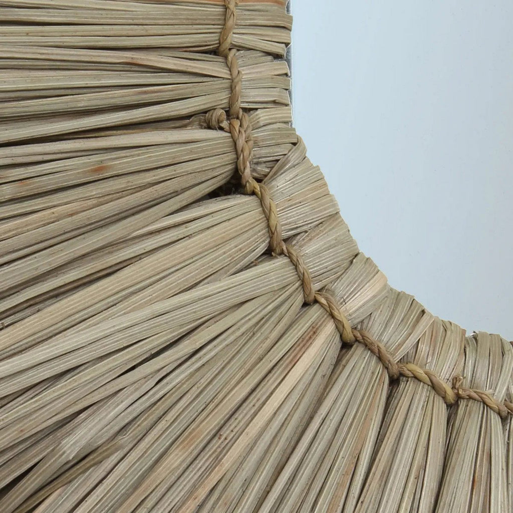 Alang Alang spiegel van sisal