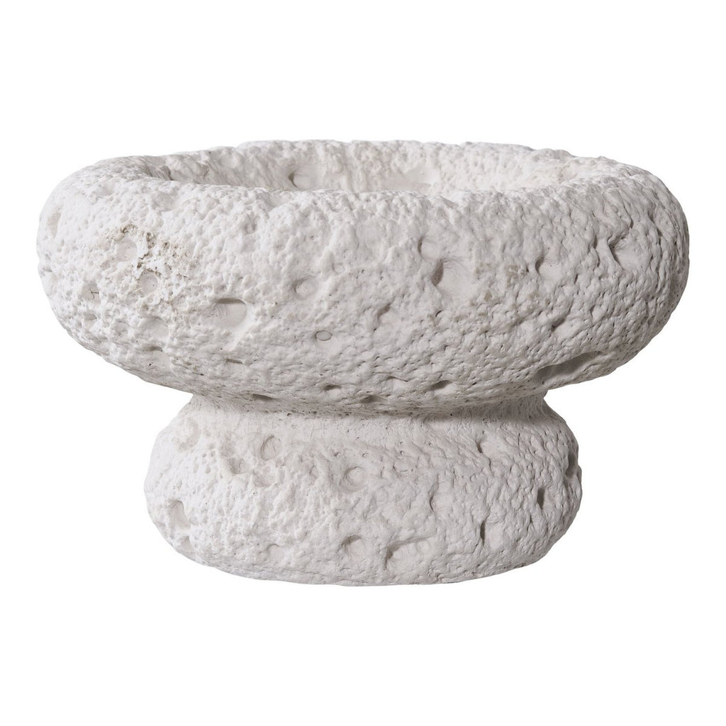 Grijze Cement Kaarshouders - Set van 2