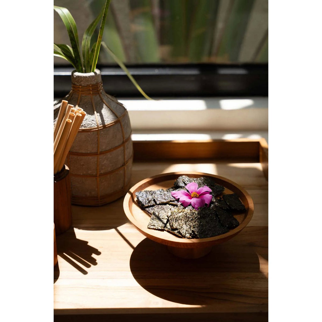 The Teak Root Cake Dish - 20x20 cm