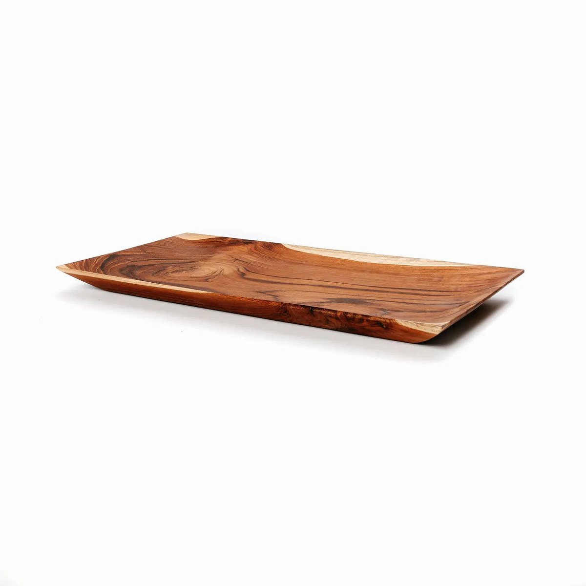 Teak Root Sushi Plate - 35x18 cm