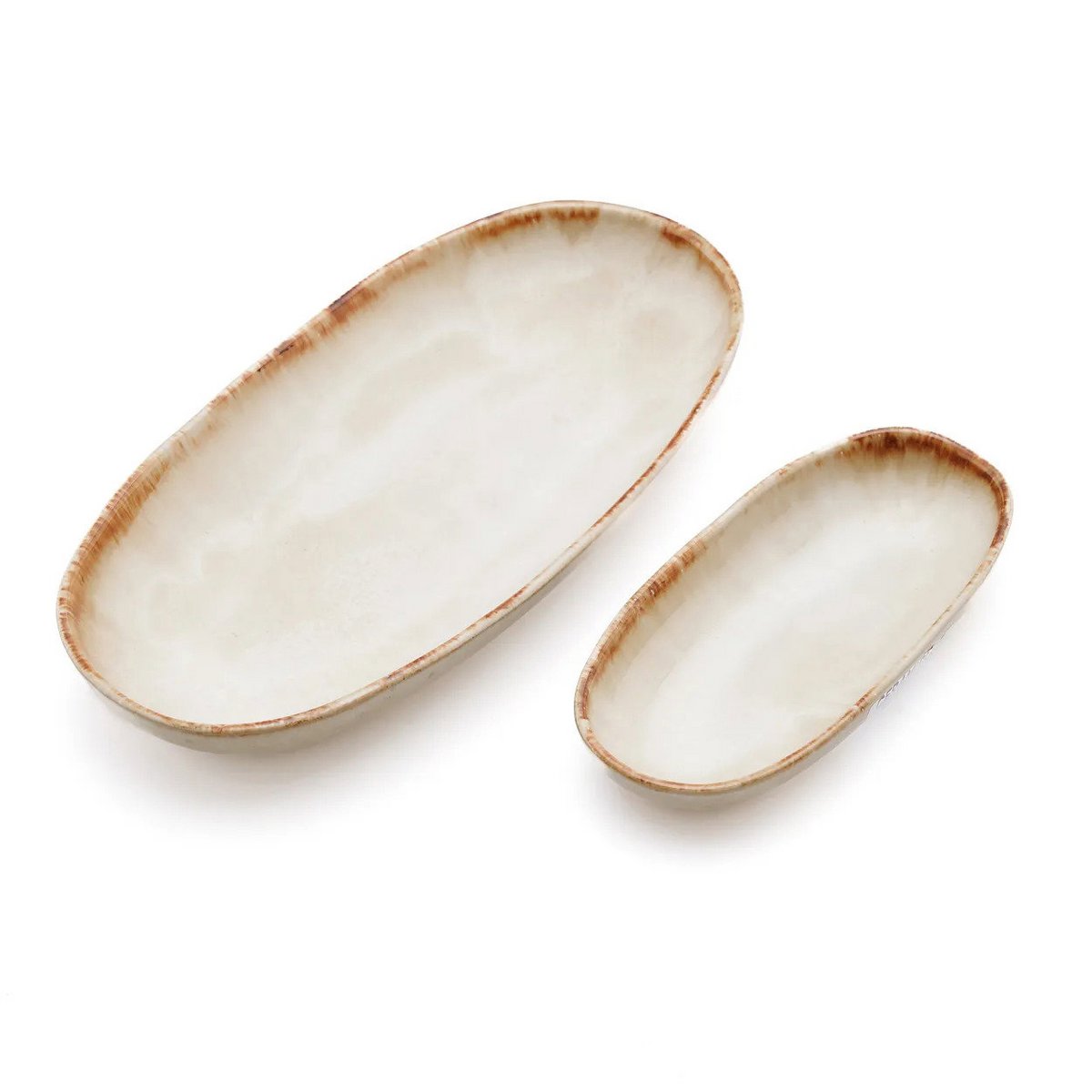 Het Cascais ovale bord - 24x13 cm