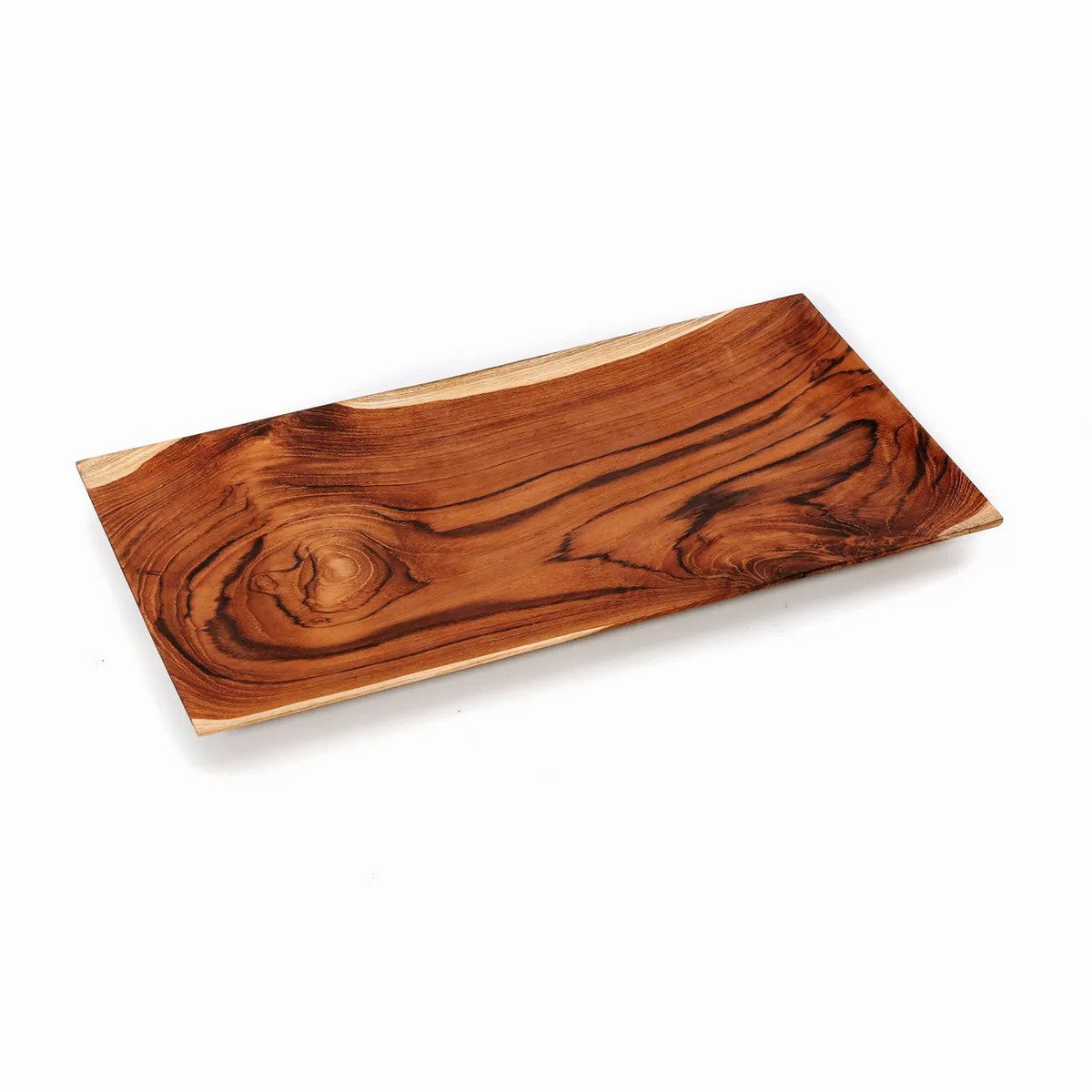 Teak Root Sushi Plate - 35x18 cm