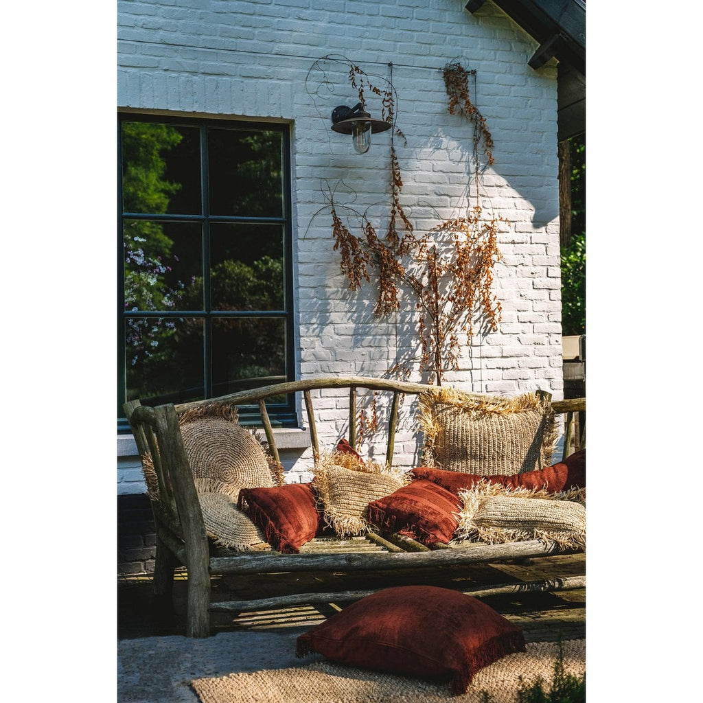 The Oh My Gee Kussenhoes - Bordeaux Fluweel - 60x60