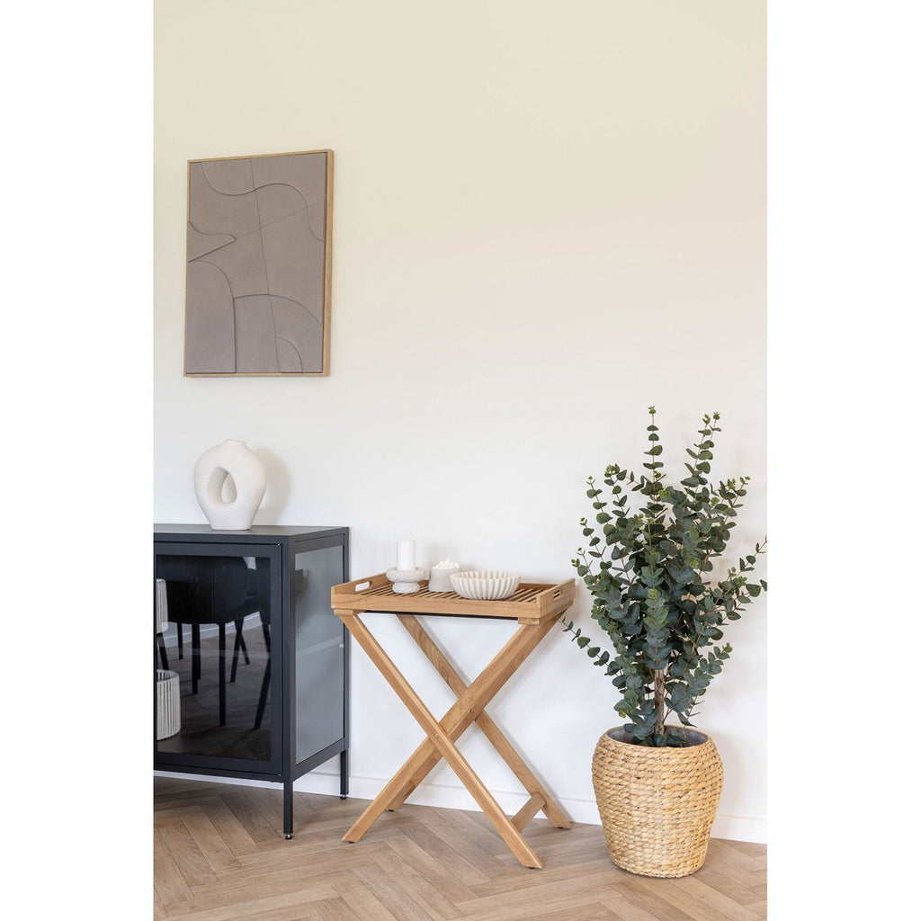 Witte Cement Kaarshouders - Set van 2