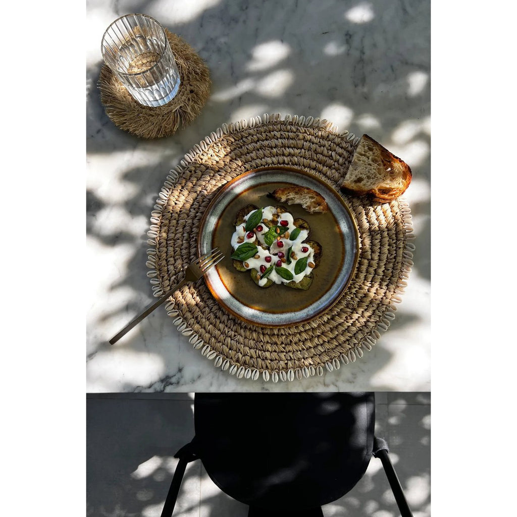 De Raffia Schelp Placemat