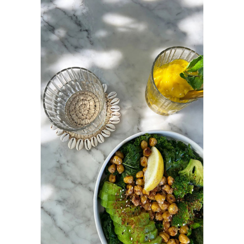 De Seagrass Shell Coaster