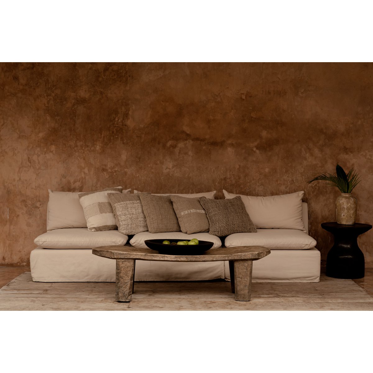The Linen Edit Cushion Cover - Natural
