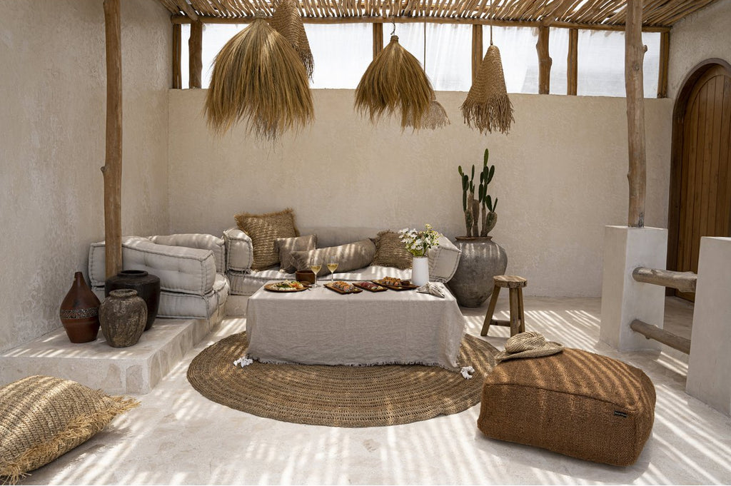 Het linnen tafelkleed - 150 x 150 cm