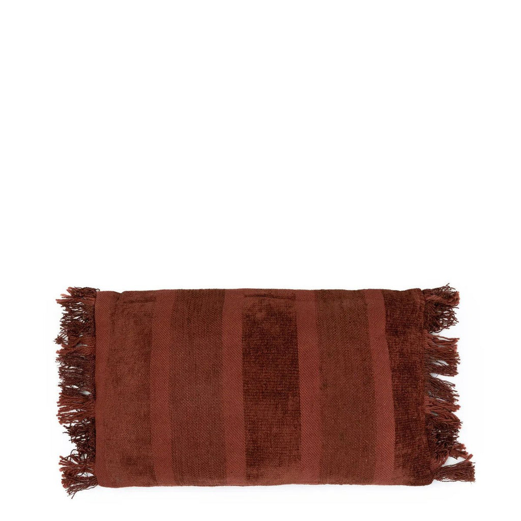 The Oh My Gee Kussenhoes - Bordeaux Fluweel - 30x50
