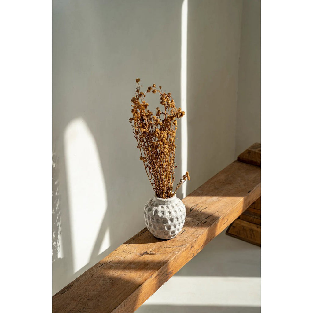 Funky terracotta vaas