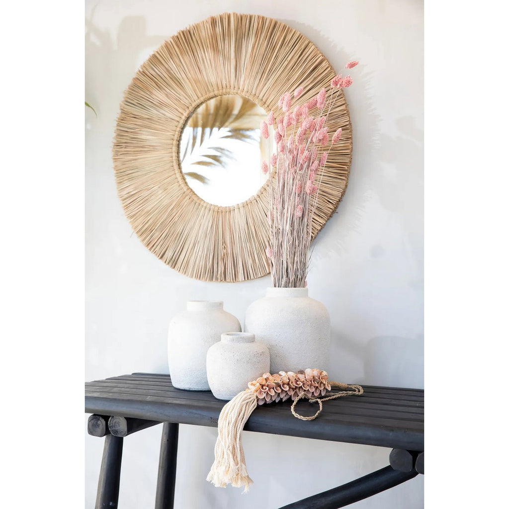 Alang Alang spiegel van sisal