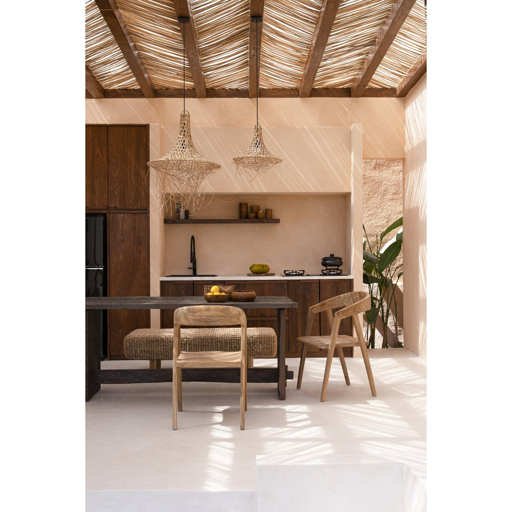 Teluk eetkamerstoel van teakhout