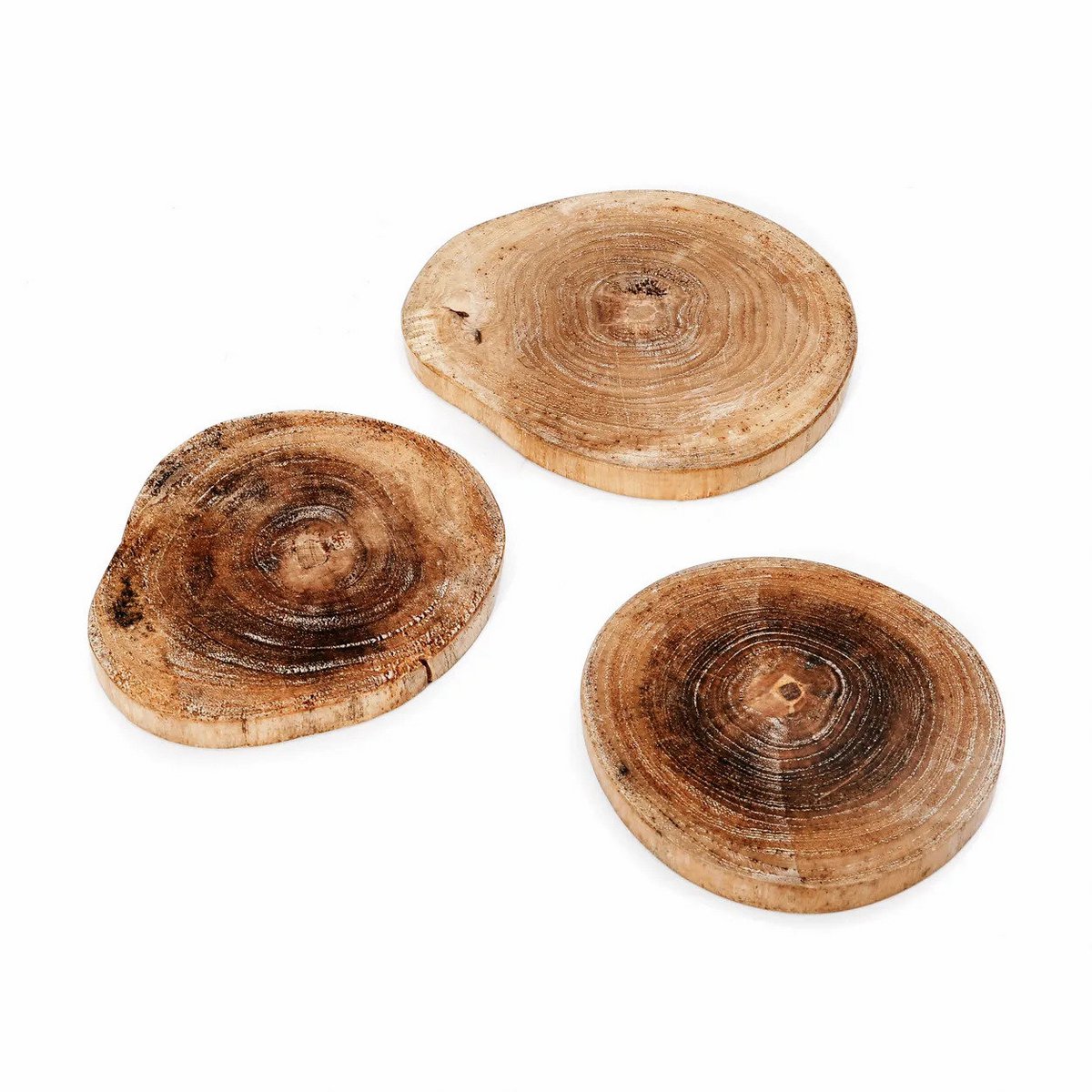 De Teak Root Boho Coaster