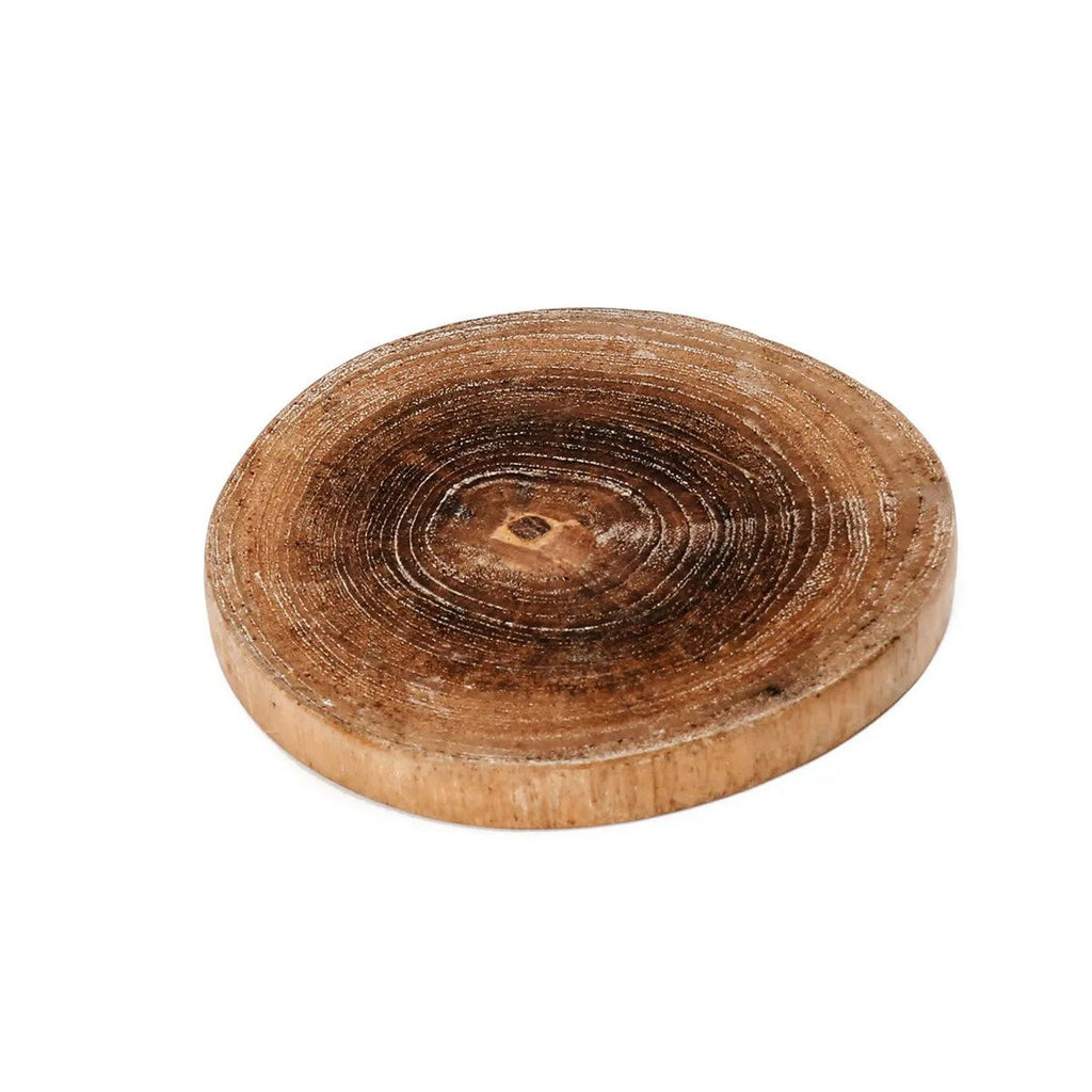 De Teak Root Boho Coaster