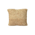 De Raffia Flores Kussenhoes Vierkant - Naturel - 40x40