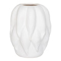 Keramische Vaas Beige – Organisch Reliëf 26 cm