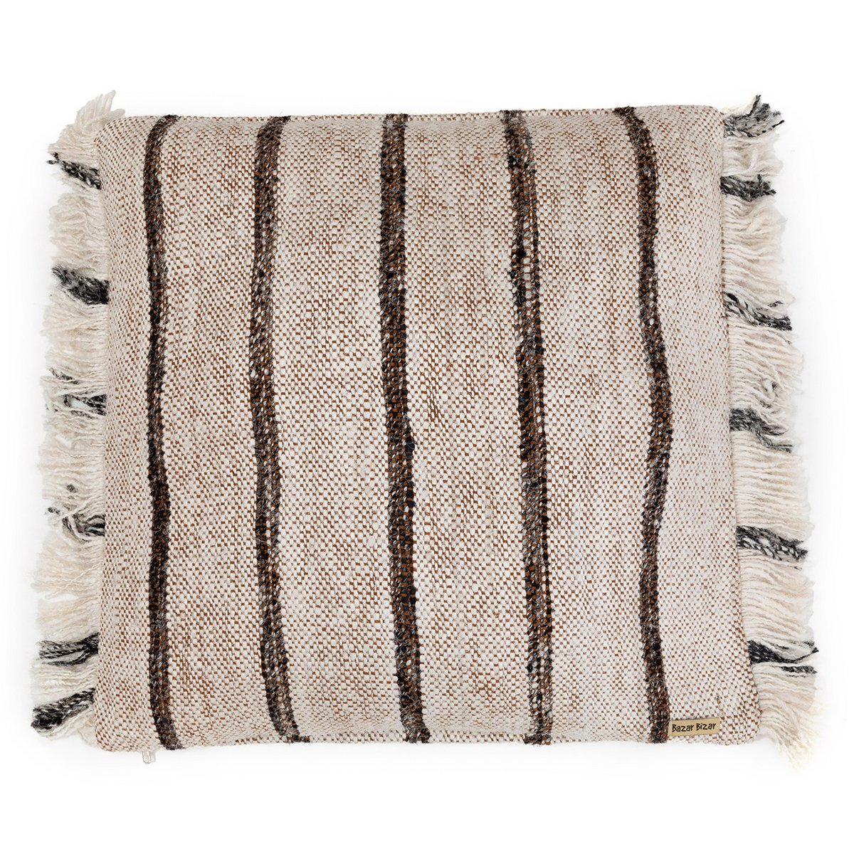 The Oh My Gee Kussenhoes - Boheems Wit - 60x60