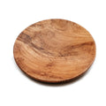 The Teak Root Round Plate - 25x25 cm