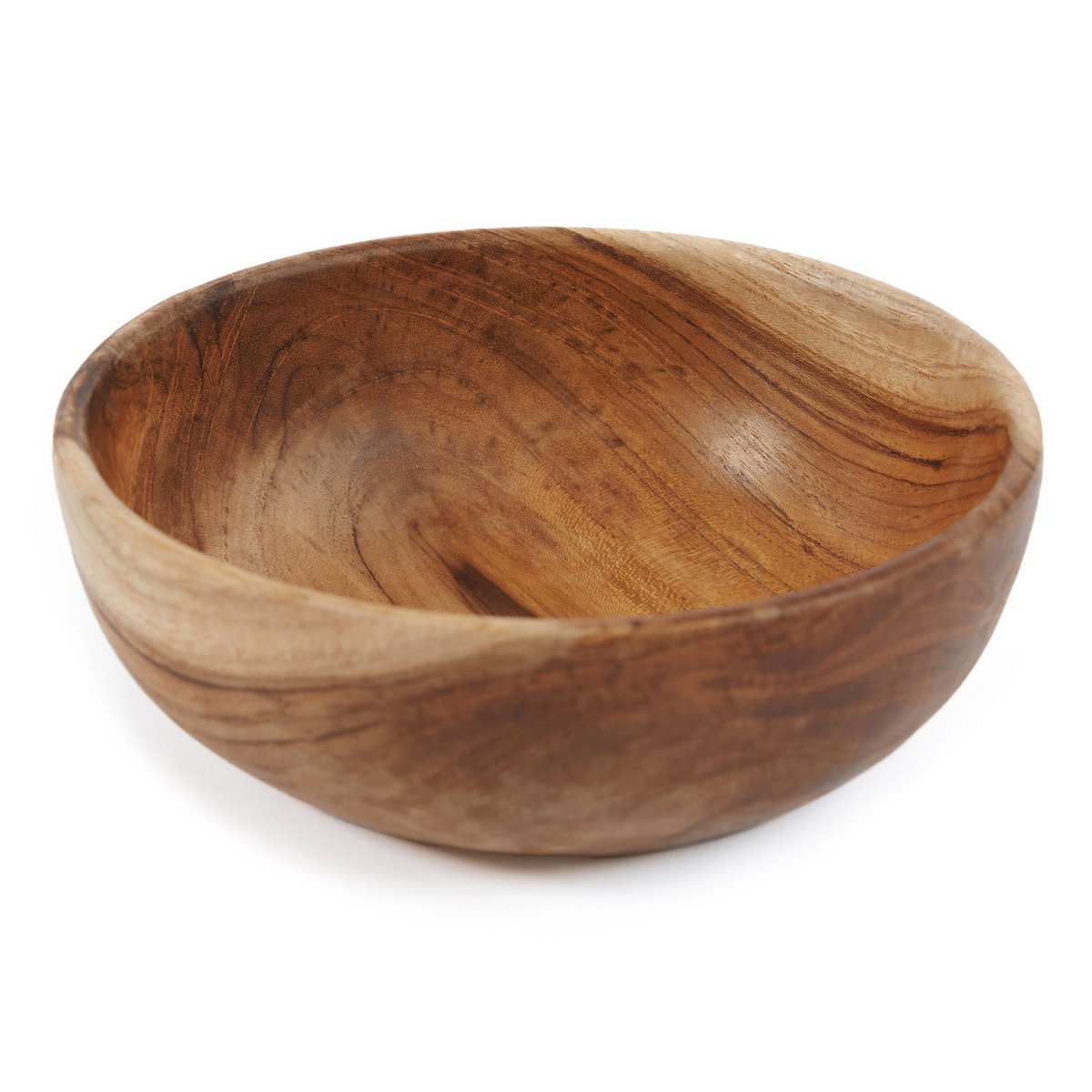 De Teak Root Snackschaal - 16x16 cm